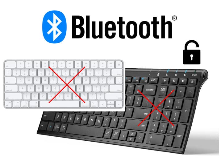 Bluetooth Keyboards used to attack devices due to a Bluetooth vulnerability in the Bluetooth HID implementation of major operating systems